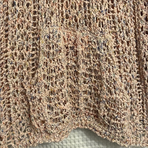 POL Women's Pink confetti Knit pullover sweater - Picture 2 of 6